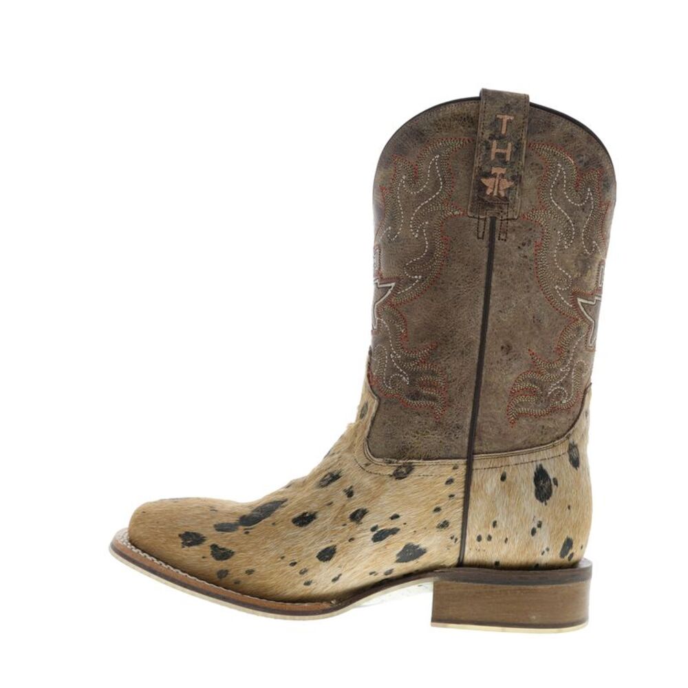 Tin Haul Mens Hairston Buffalo Sole Brown Boots (NWT) - Picture 5 of 7